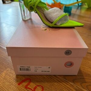 Neon Green Women's Heels